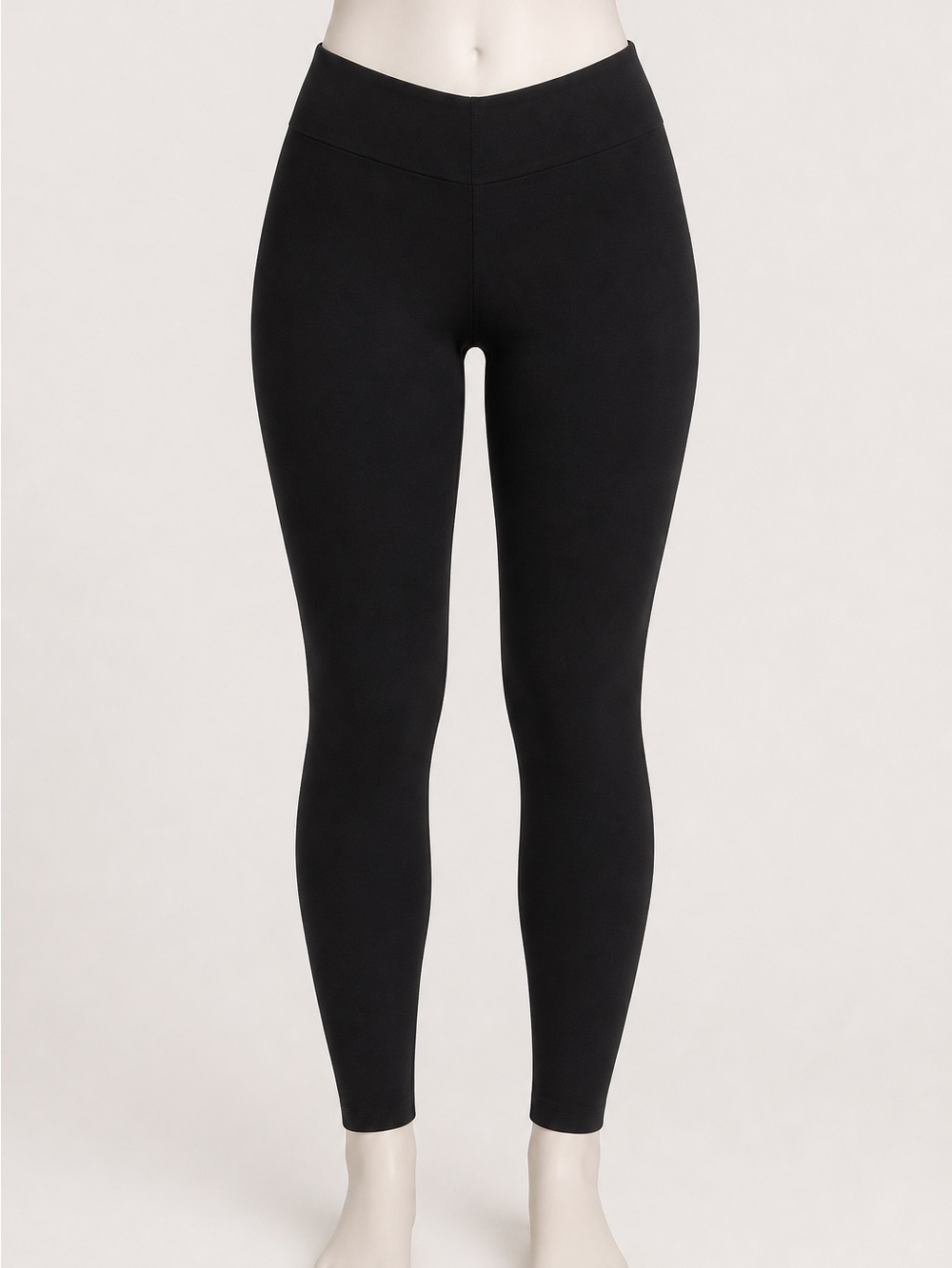 bloom Kids Black Stretch Fleece-Lined Leggings